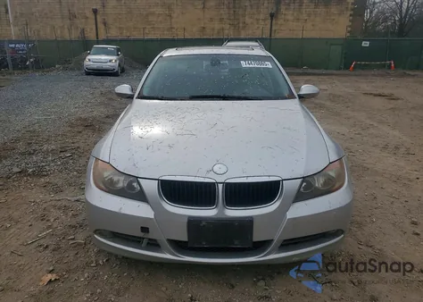 2006 BMW 325 I Automatic z USA, uszkodzony, nr VIN WBAVB17576NH93588